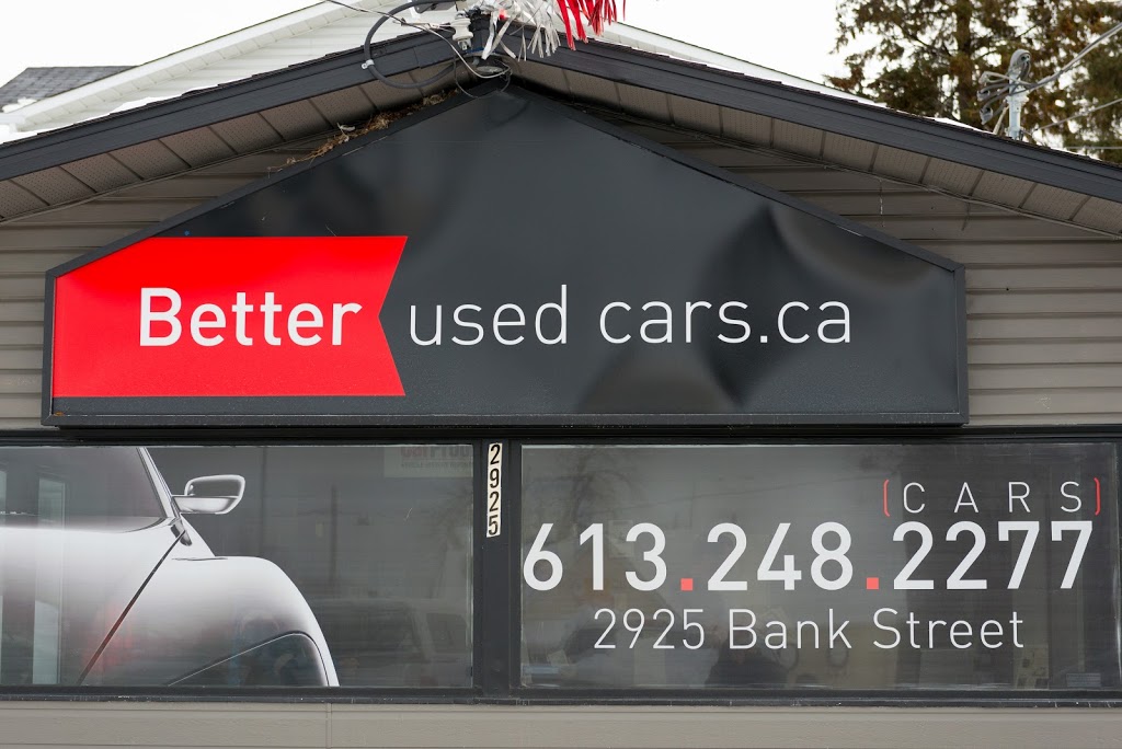 Better Used Cars | 2925 Bank St, Gloucester, ON K1T 1N7, Canada | Phone: (613) 248-2277