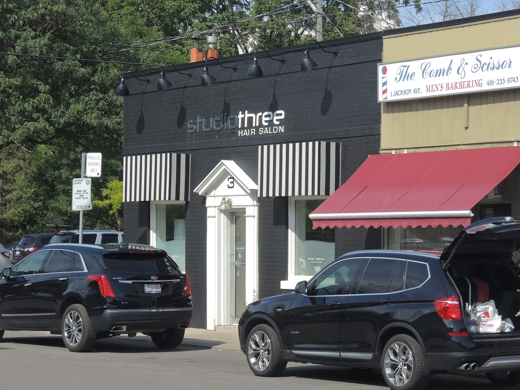 Studio 3 Salon | 3 Jackson Ave, Etobicoke, ON M8X 2J2, Canada | Phone: (416) 233-1233