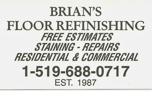 Brians Floor Refinishing | point of interest | 113 Rolph St, Tillsonburg, ON N4G 3Y5, Canada | 5196880717 OR +1 519-688-0717