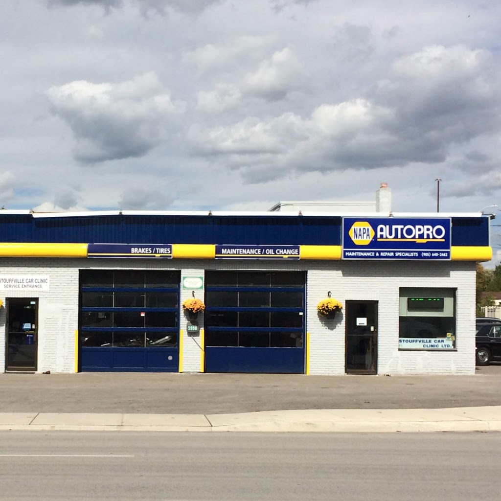 NAPA AUTOPRO - Stouffville Car Clinic Ltd | 5998 Main St, Whitchurch-Stouffville, ON L4A 3A1, Canada | Phone: (905) 640-2462