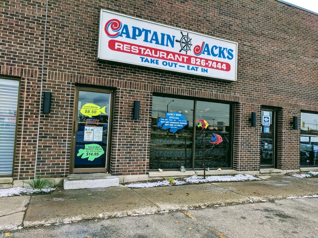 Captain Jacks Restaurant | 450 Woodlawn Rd W, Guelph, ON N1K 1A6, Canada | Phone: (519) 826-7444