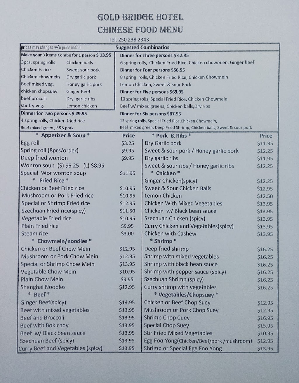 Gold Bridge Hotel | 6 Fergusson Ave, Gold Bridge, BC V0K 1P0, Canada | Phone: (250) 238-2343