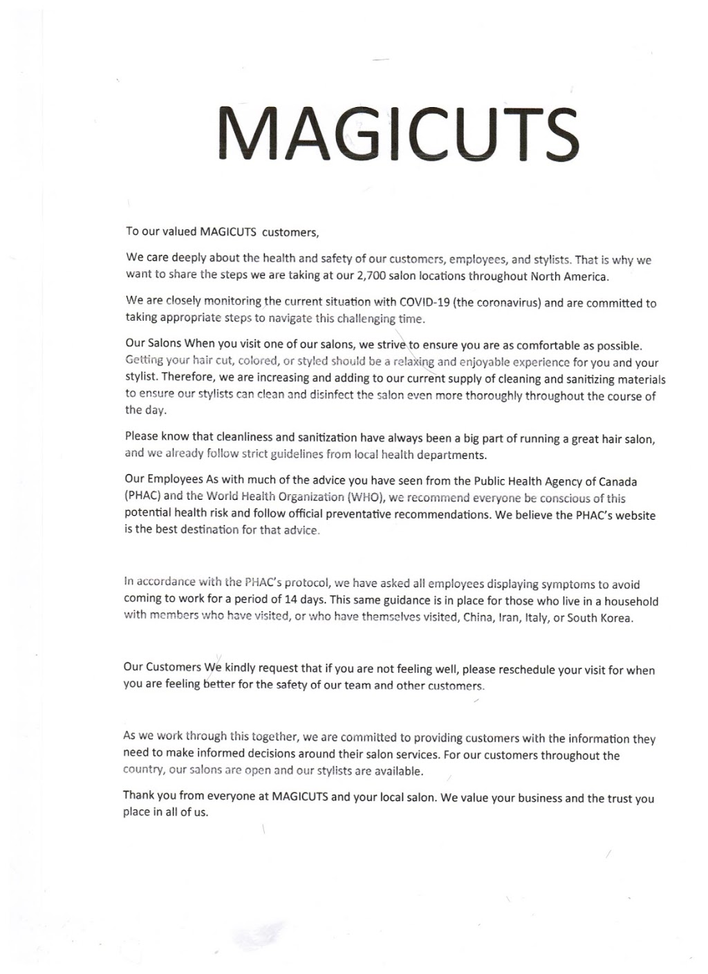 Magicuts | HERIGATE PLAZA, 636 Yonge St, Barrie, ON L4N 4E6, Canada | Phone: (705) 719-7335
