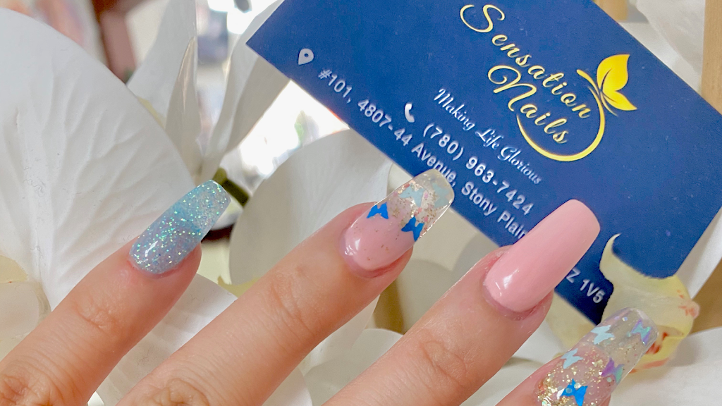 Sensation Nails | 4807 44 Ave, Stony Plain, AB T7Z 1V5, Canada | Phone: (780) 963-7424