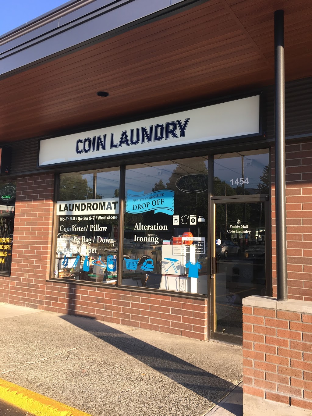Prairie Mall Coin Laundry | 1454 Prairie Ave, Port Coquitlam, BC V3B 5M8, Canada | Phone: (604) 942-0887