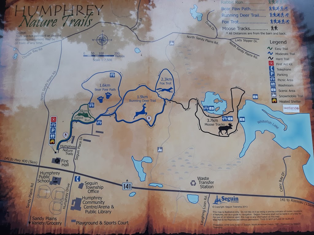Humphrey Barn & Nature Trails | 115 ON-141, Parry Sound, ON P2A 2W8, Canada | Phone: (705) 732-4313