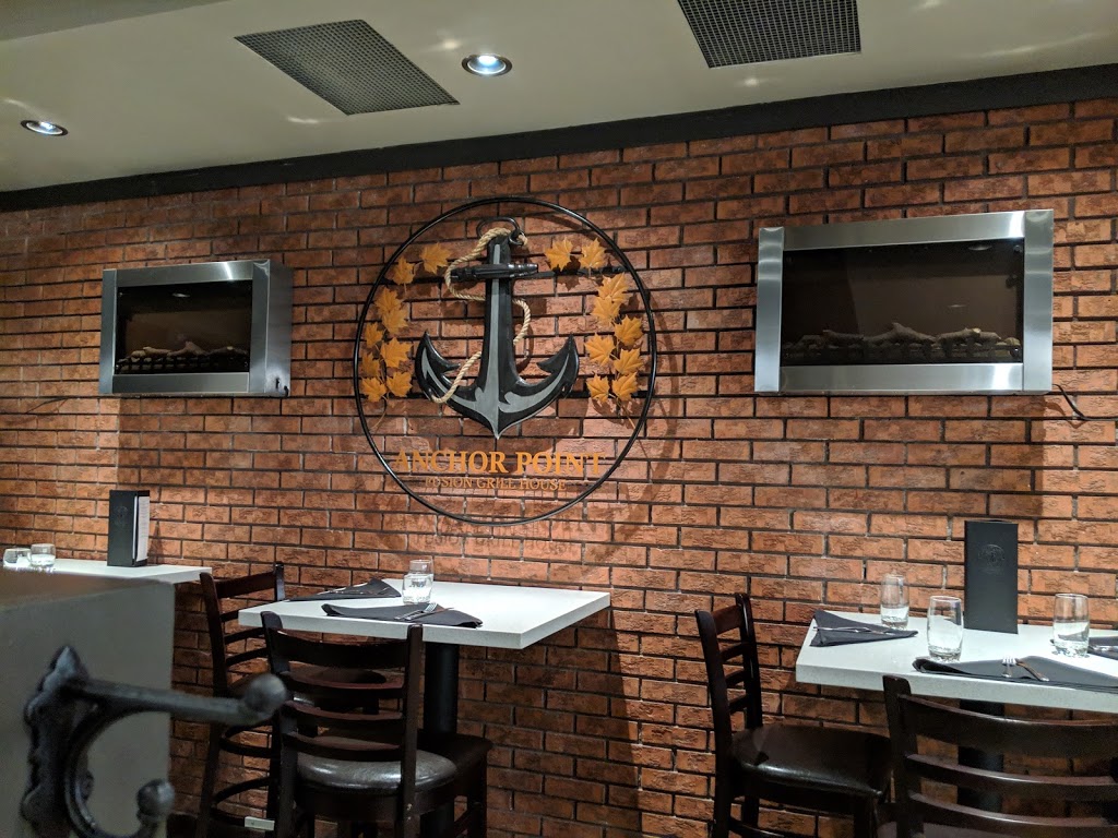 Anchor Point Fusion Grill House | 150 Water St, Port Perry, ON L9L 1C4, Canada | Phone: (905) 982-2103