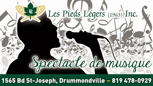 Les Pieds Légers (1963) Inc | 1565 Bd Saint-Joseph, Drummondville, QC J2C 2G1, Canada | Phone: (819) 478-0929