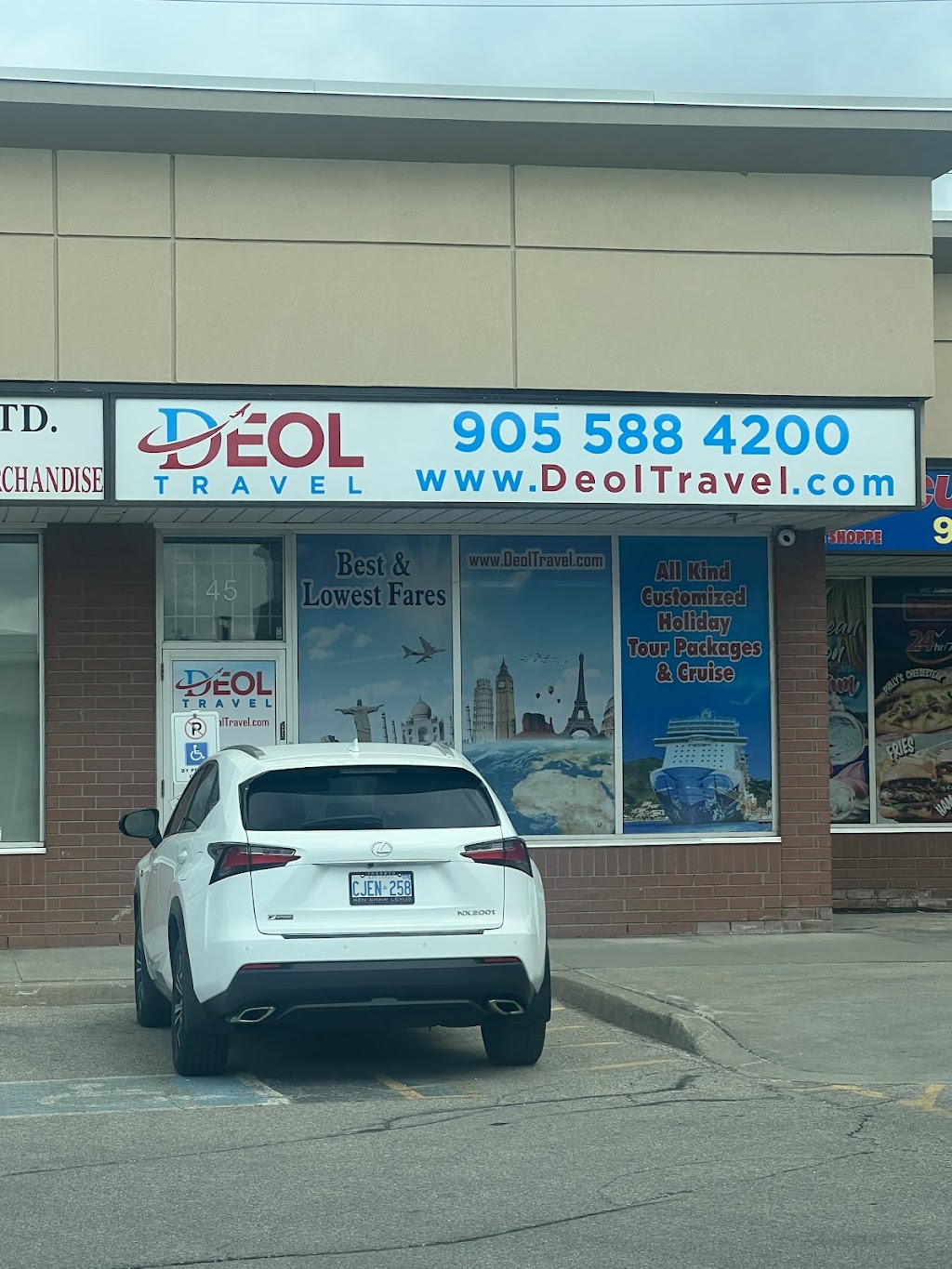 DEOL TRAVEL | 490 Chrysler Dr Unit 45, Brampton, ON L6S 0C1, Canada | Phone: (905) 588-4200