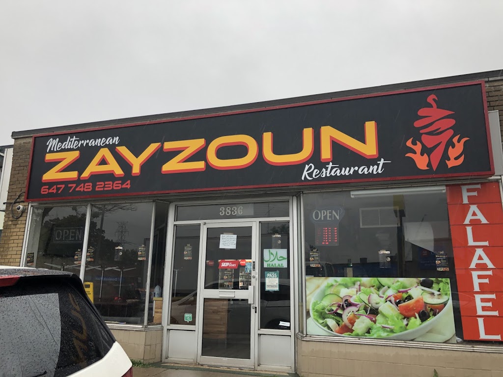 Zayzoun Mediterranean Restaurant | 3836 Bloor St W, Etobicoke, ON M9B 1L1, Canada | Phone: (647) 748-2364