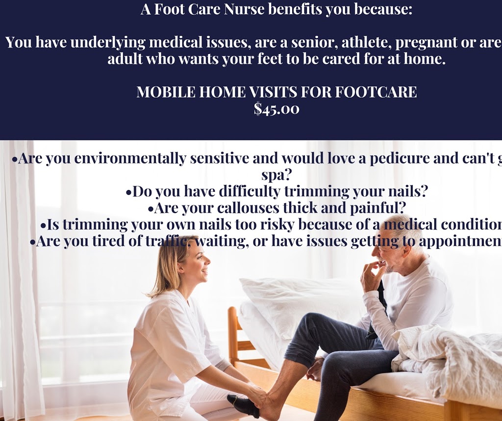 Advanced Foot Care Nurse And Wellness Centre Inc. | 1203 Essex County Rd 22, Emeryville, ON N0R 1C0, Canada | Phone: (226) 363-0476