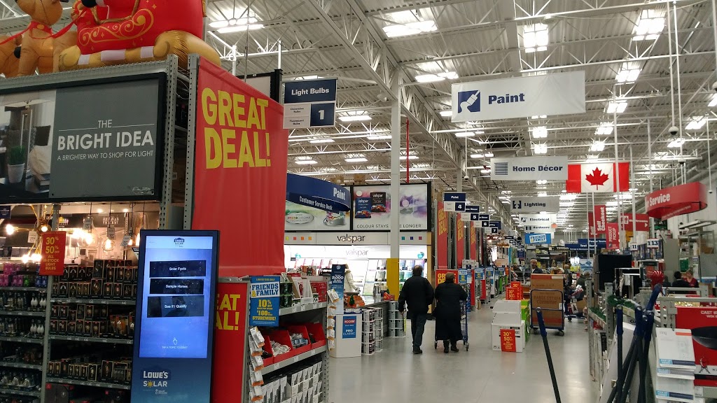 Lowes Home Improvement | 345 The Boardwalk, Waterloo, ON N2T 0A6, Canada | Phone: (519) 576-5776