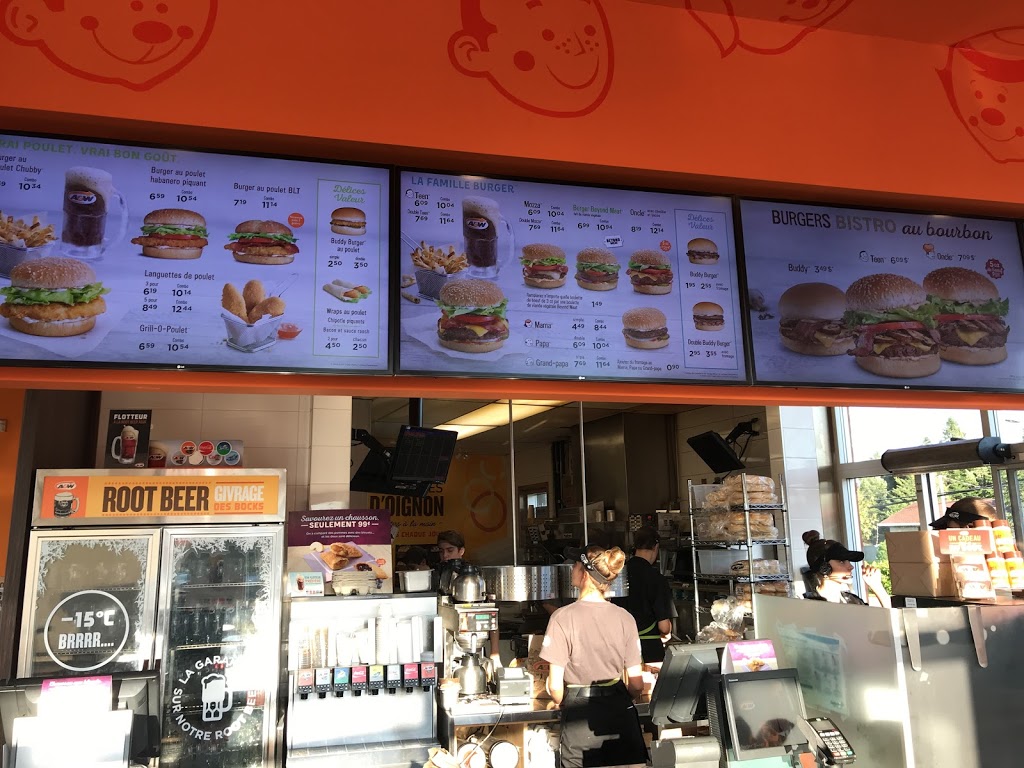 A&W Canada | 2030 Avenue Industrielle, Québec, QC G3K 1L7, Canada | Phone: (418) 845-1611