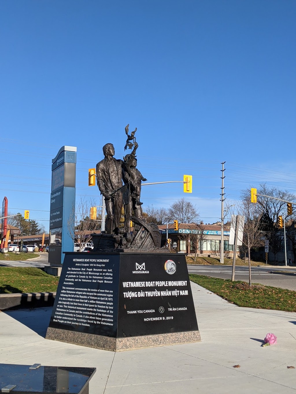 Vietnamese Boat People Monument | 3650 Dixie Rd, Mississauga, ON L4Y 3V9, Canada | Phone: (905) 820-2376