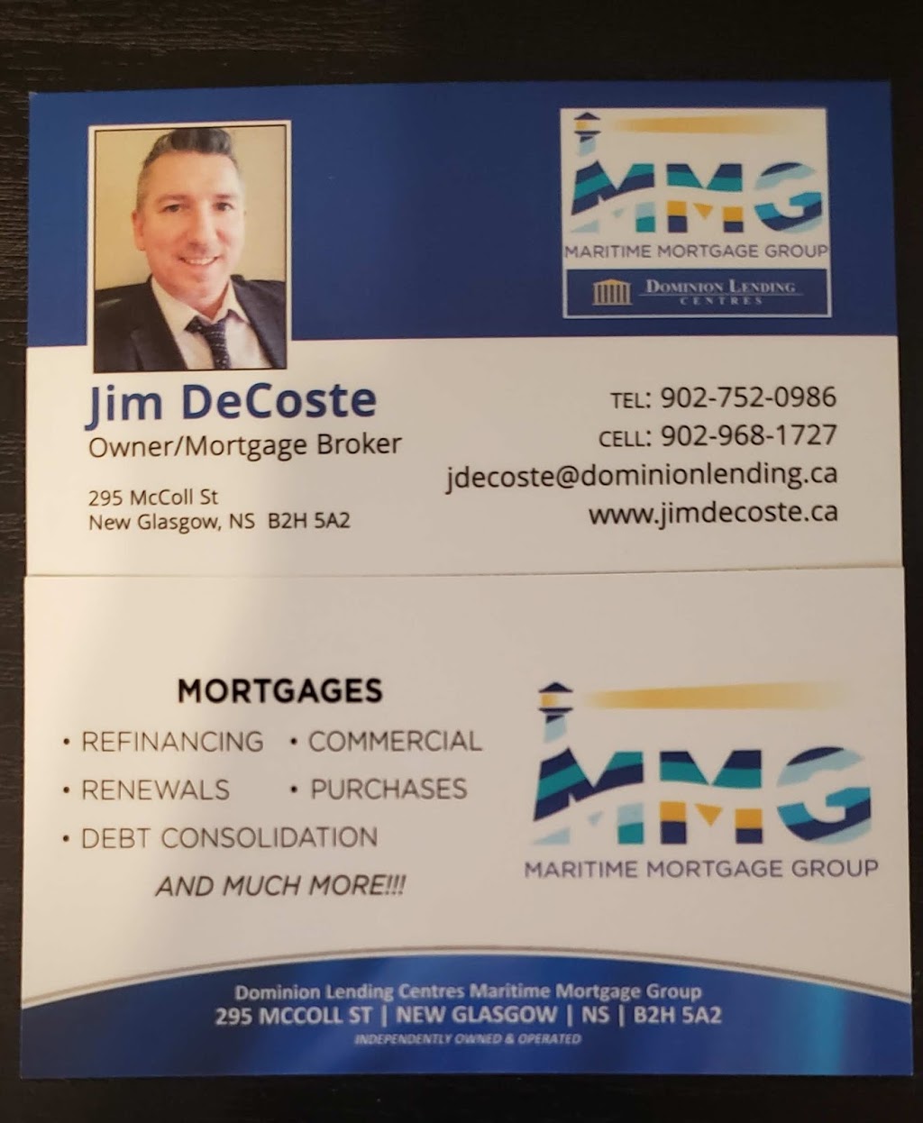 Dominion Lending Centres | 295 McColl St, New Glasgow, NS B2H 5A2, Canada | Phone: (902) 752-0986
