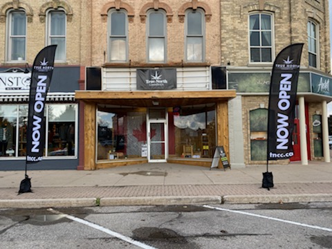 True North Cannabis Co - Goderich Dispensary | 4 Courthouse Square, Goderich, ON N7A 1M3, Canada | Phone: (226) 408-4131