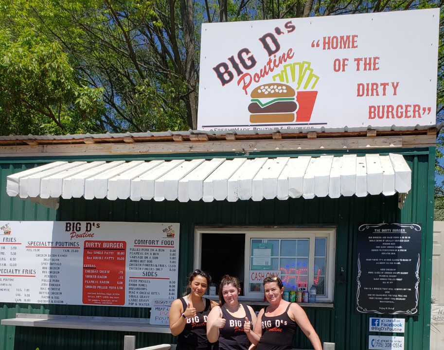 Big Ds Poutine | 1401 Glenarm Rd, Woodville, ON K0M 2T0, Canada | Phone: (705) 308-0554