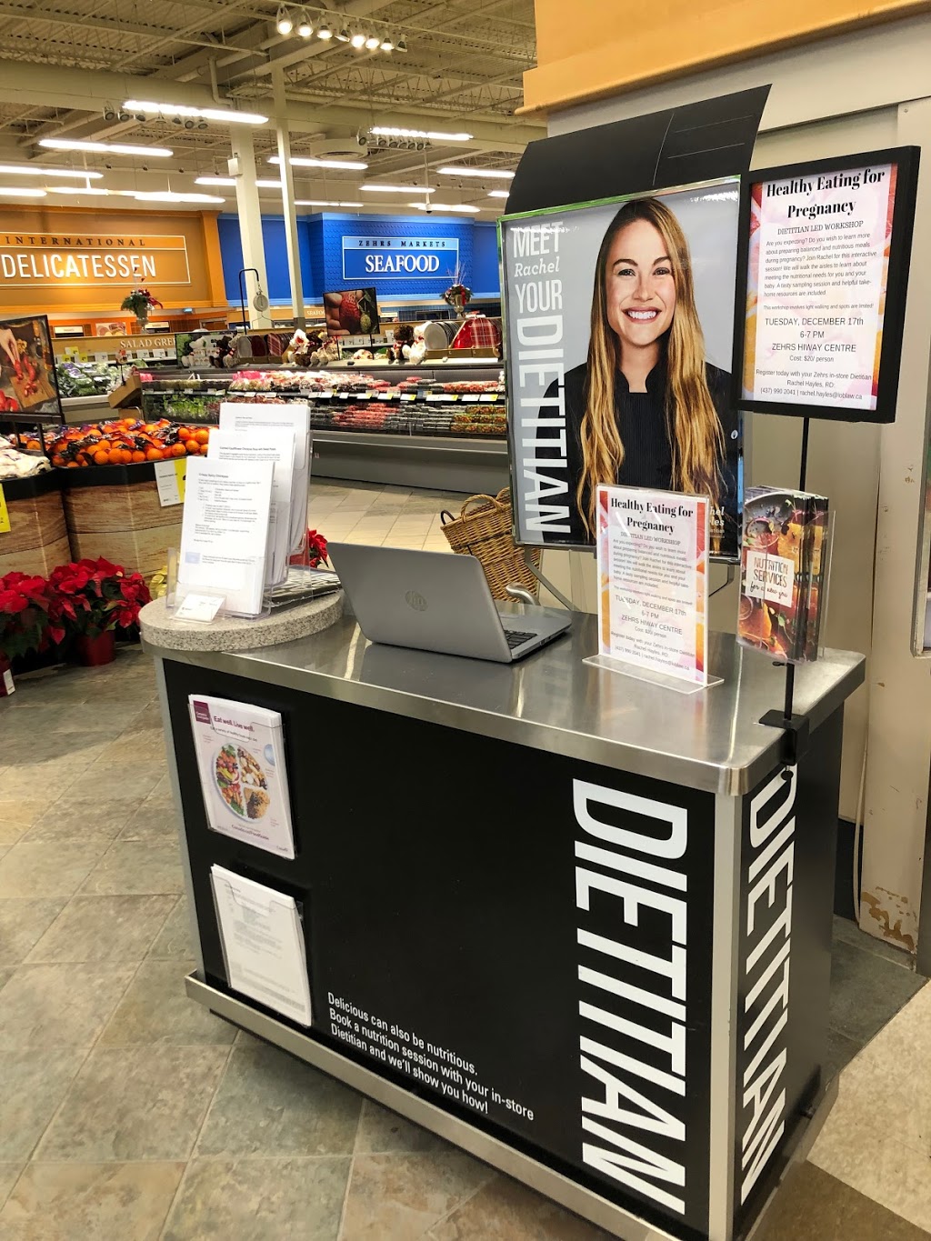 Zehrs Dietitian- Rachel Hayles, Registered Dietitian | 1375 Weber St E, Kitchener, ON N2A 2Y7, Canada | Phone: (437) 990-2041