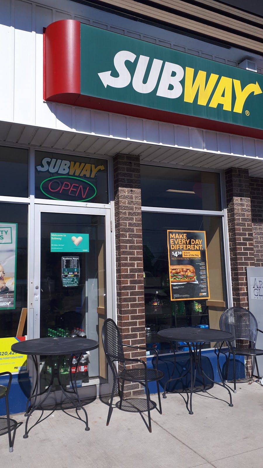 Subway | 55 Main St Macs Convenience Store, Hagersville, ON N0A 1H0, Canada | Phone: (905) 768-8841