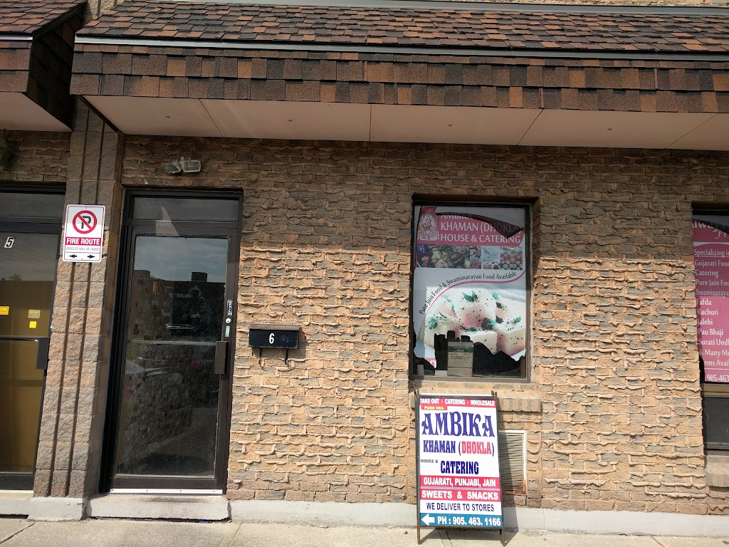 Ambika Khaman (Dhokla) House & Catering | 175 Advance Blvd Unit 6, Brampton, ON L6T 4J1, Canada | Phone: (905) 463-1166