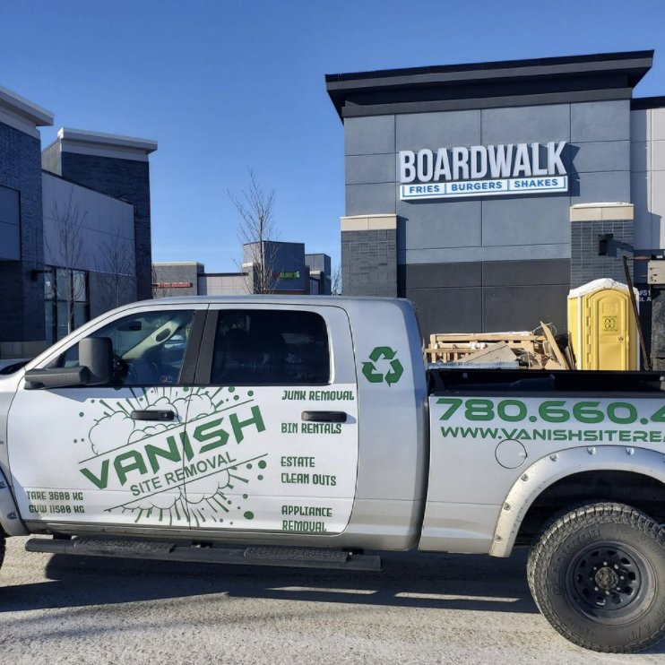 Vanish Junk Removal & Bin rentals | 16828 65 St NW, Edmonton, AB T5Y 3W6, Canada | Phone: (780) 660-4663