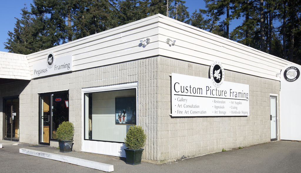 Pegasus Framing Gallery | 111 Robinson Rd #2, Salt Spring Island, BC V8K 1R6, Canada | Phone: (250) 931-2122