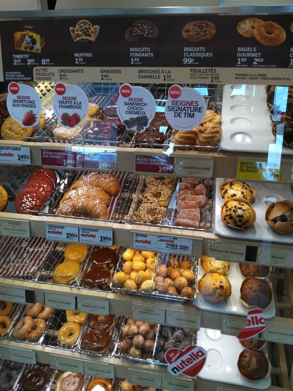 Tim Hortons | 320 Rang des Écossais, Sainte-Brigide-dIberville, QC J0J 1X0, Canada | Phone: (450) 293-7261