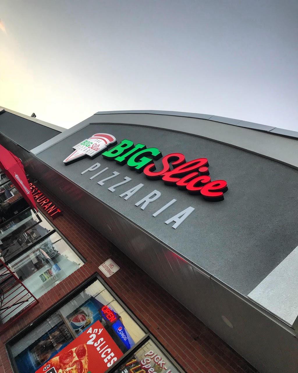 The BIG SLICE PIZZARIA | 30 Glamis Rd, Cambridge, ON N1R 7H5, Canada | Phone: (519) 624-4747