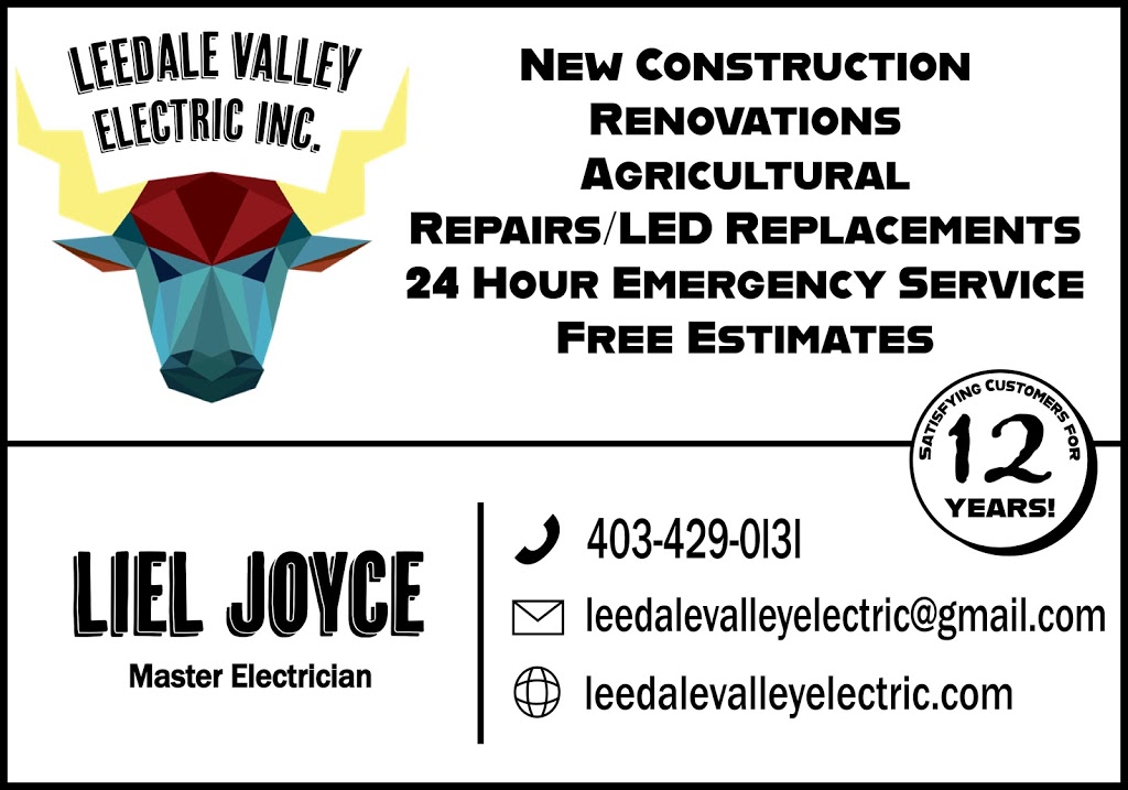 Leedale Valley Electric Inc. | RR4 Site 4 Box 1, Rimbey, AB T0C 2J0, Canada | Phone: (403) 429-0131