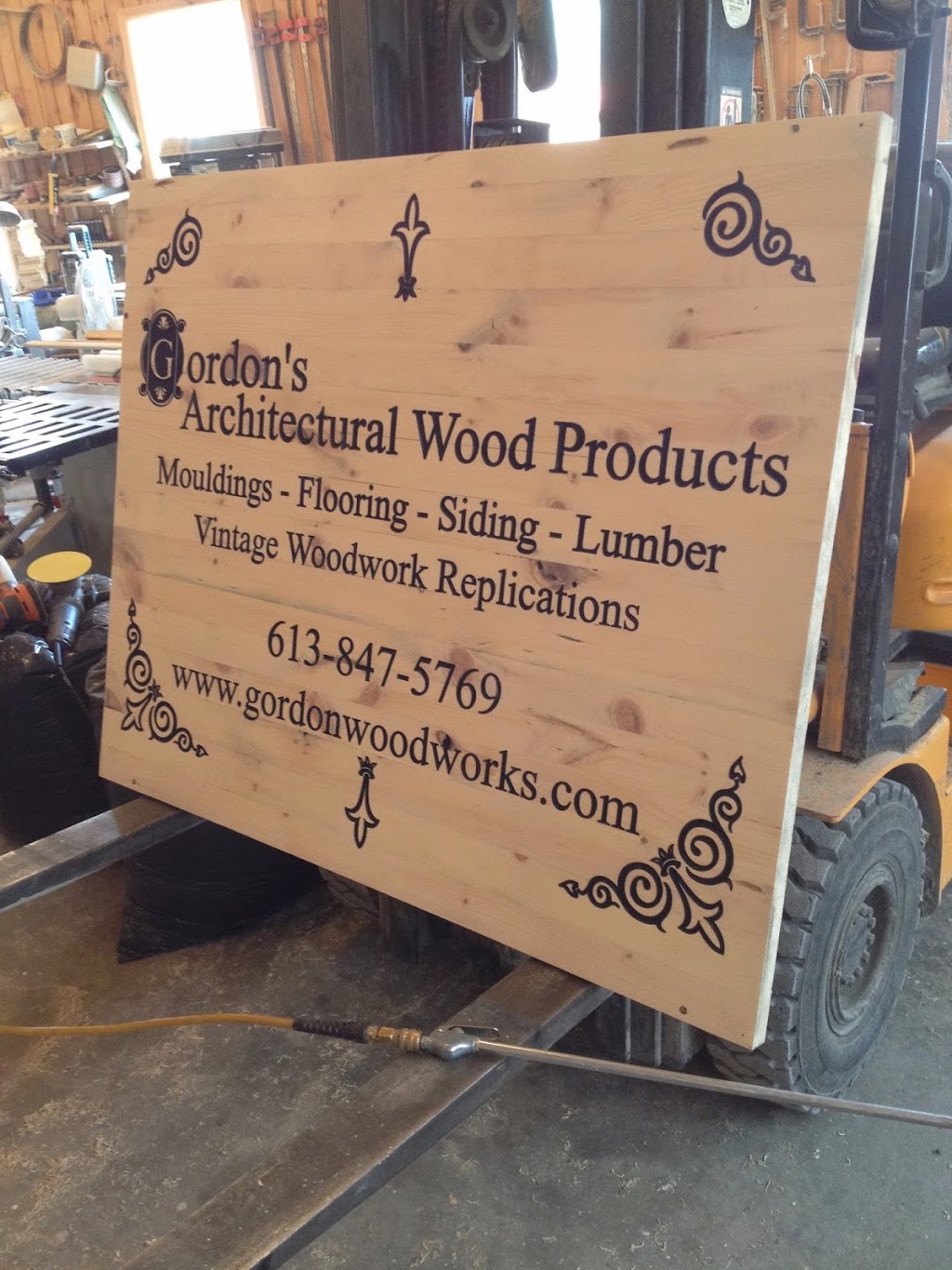 Gordons Architectural Wood Products | 484 Ashley St, Foxboro, ON K0K 2B0, Canada | Phone: (613) 847-5769