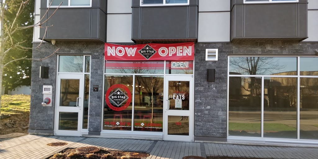 Big Star Sandwich Co. | 11959 203 St #103, Maple Ridge, BC V2X 4V2, Canada | Phone: (604) 459-5505