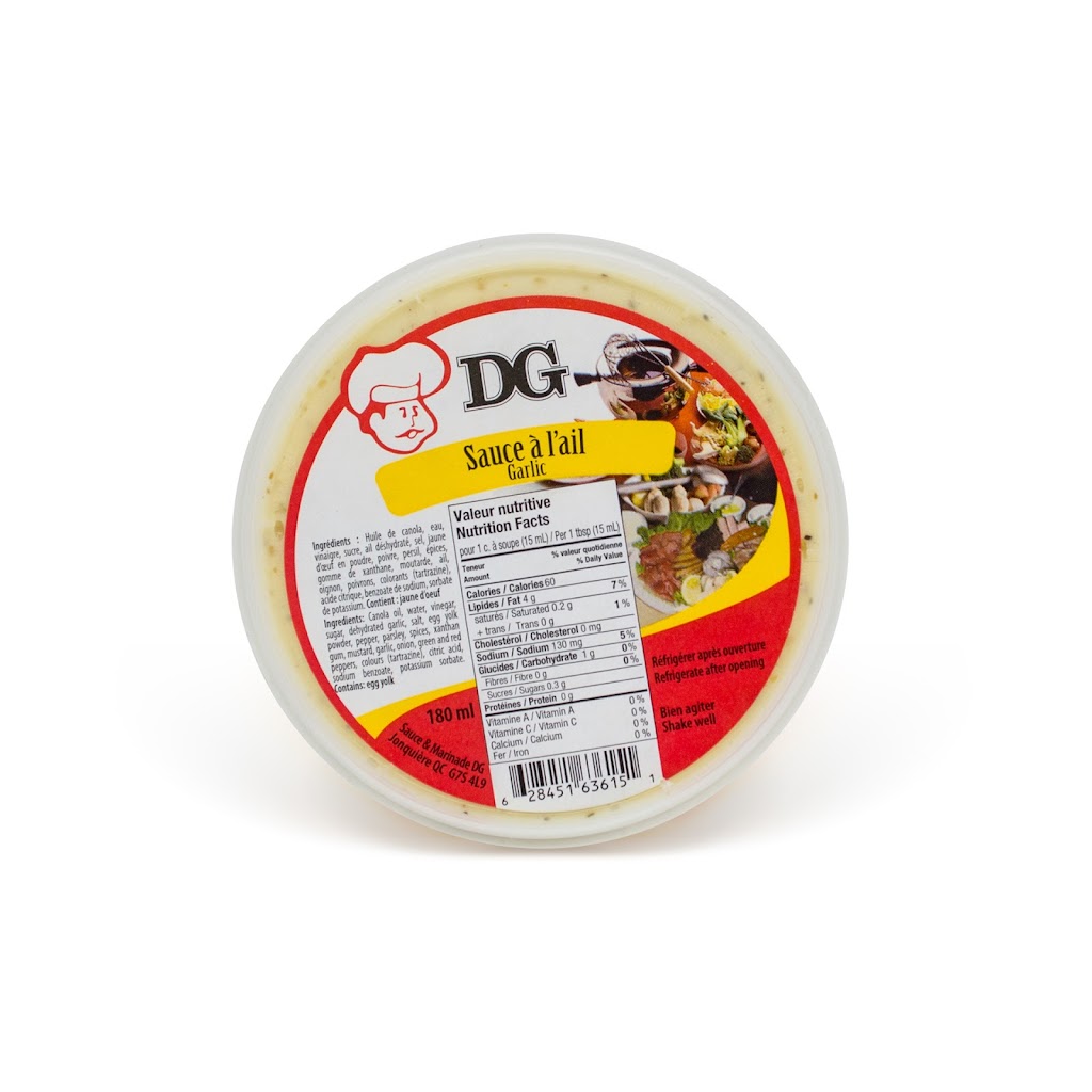 Sauces et Marinades DG | 2920 Rte du Lac O, Alma, QC G8B 5V2, Canada | Phone: (418) 769-2441