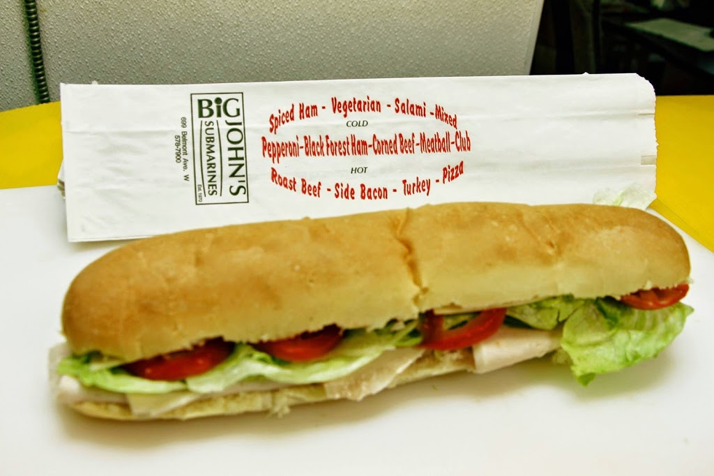 Big Johns Submarines | 699 Belmont Ave W, Kitchener, ON N2M 1P1, Canada | Phone: (519) 578-7900