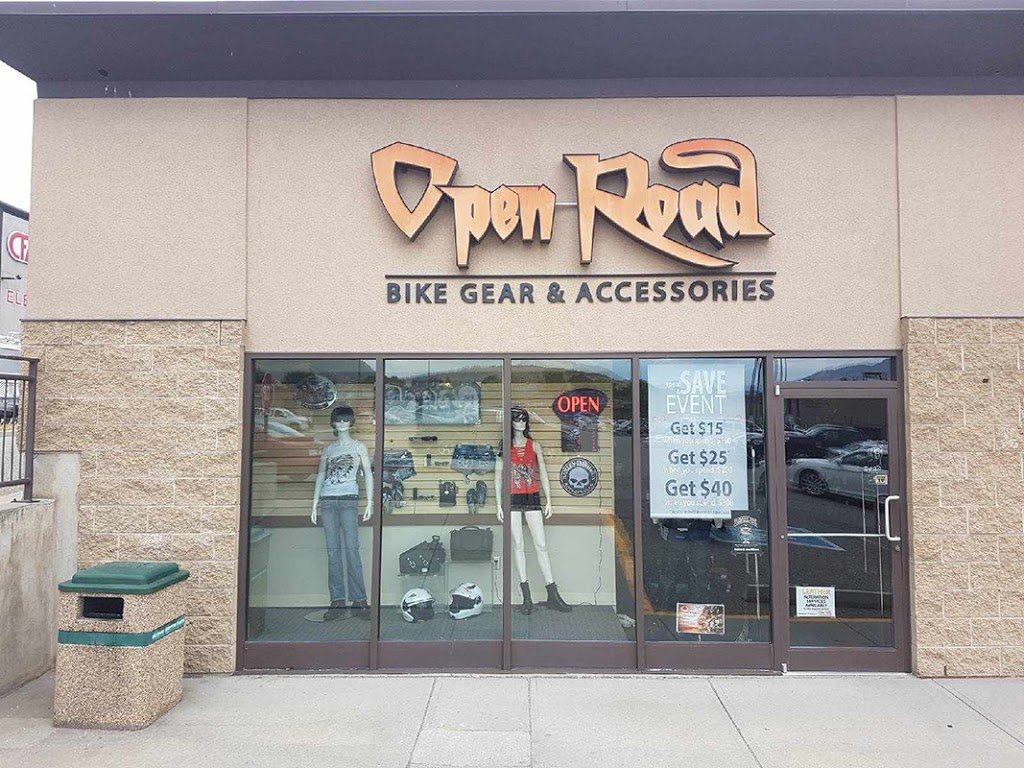 Open Road - Motorcycle Gear & Accessories | Unit #100, 2330 Highway 97 South, West Kelowna, BC V4T 2P3, Canada | Phone: (250) 768-3078