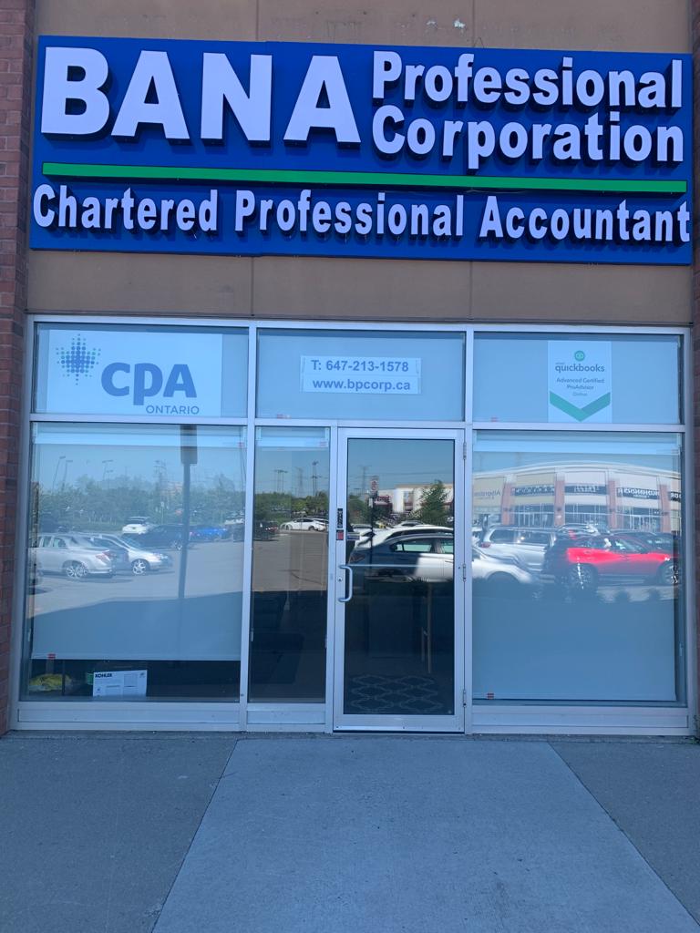 BANA Professional Corporation | 7595 Markham Rd Unit 14, Markham, ON L3S 0B6, Canada | Phone: (647) 213-1578