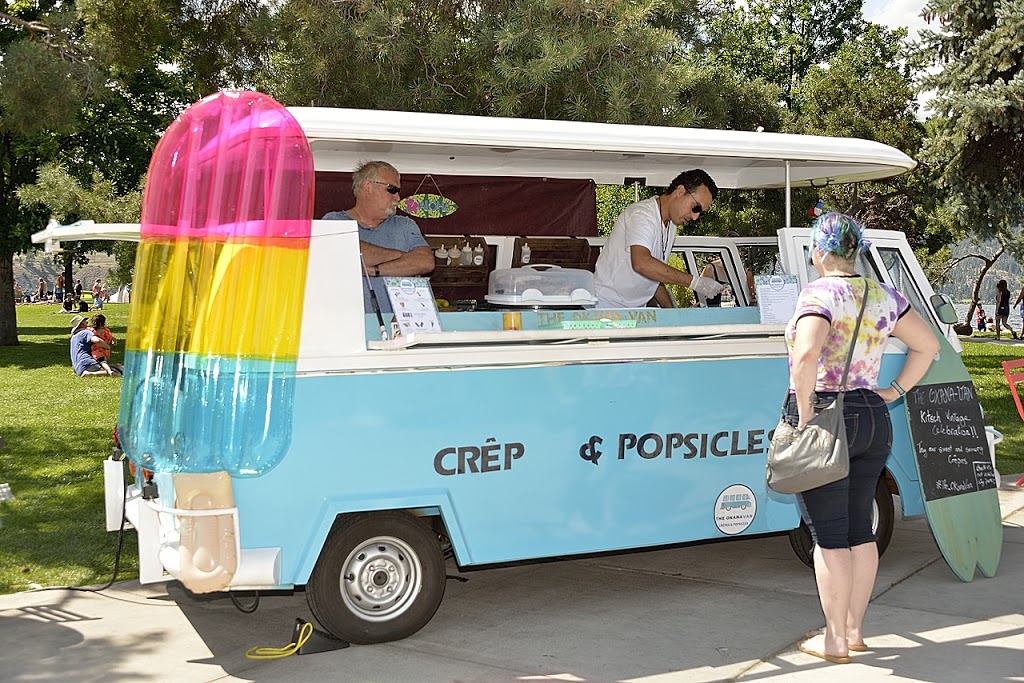 OkanaVan Crêpes & Popsicles | 1600 Abbott St, Kelowna, BC V1Y 1A9, Canada | Phone: (250) 258-4820