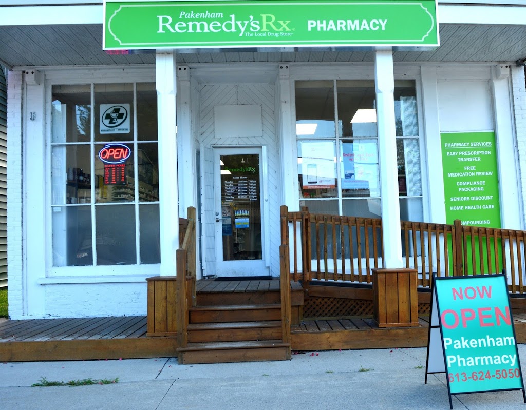 RemedysRx Pakenham | 2547 County Rd No 29, Pakenham, ON K0A 2X0, Canada | Phone: (613) 624-5050