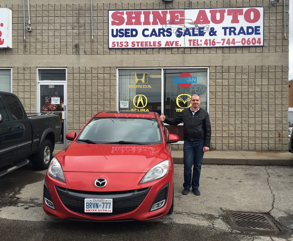 Shine Autos | 6811 Steeles Ave W, Etobicoke, ON M9V 4R9, Canada | Phone: (416) 744-0604
