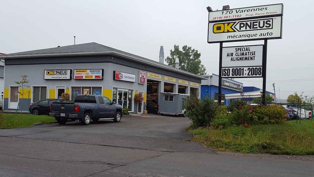 OK Pneus | 170 Rue de Varennes, Gatineau, QC J8T 8G3, Canada | Phone: (819) 561-1102