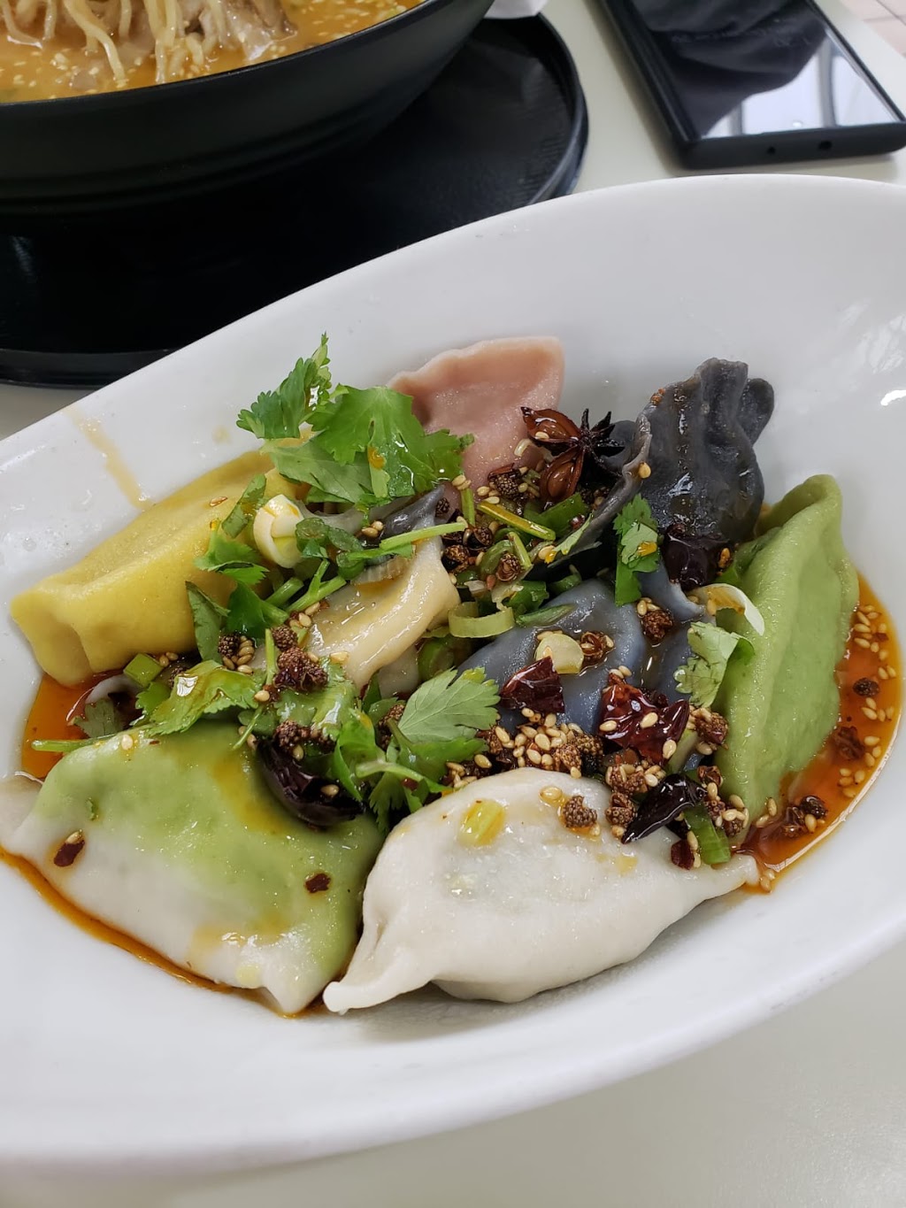 Nine Dumplings Nine Dishes | 204-1610 Robson St, Vancouver, BC V6G 1C7, Canada | Phone: (778) 246-1199