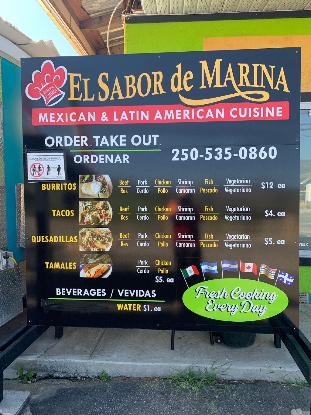 El Sabor De Marina | 5636 Okanagan Hwy #5612, Oliver, BC V0H 1T0, Canada | Phone: (250) 535-0860