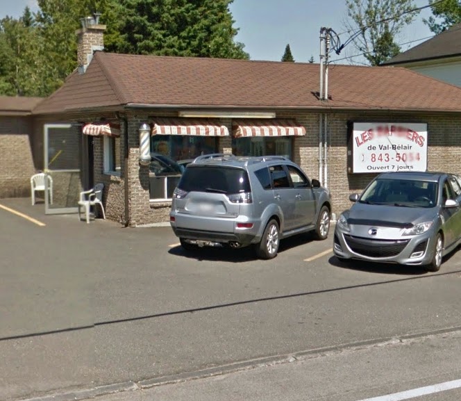 Les Barbiers De Val-Bélair | 1729 Avenue Industrielle, Québec, QC G3K 1L8, Canada | Phone: (418) 843-5054