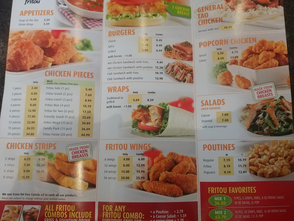 Fritou Chicken 130 | 4307 130 Ave SE #33, Calgary, AB T2Z 4Y4, Canada | Phone: (403) 452-2235