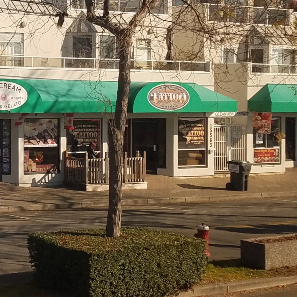 Craftsman Tattoo Parlour | 15561 Marine Dr, White Rock, BC V4B 1C9, Canada | Phone: (778) 294-0708