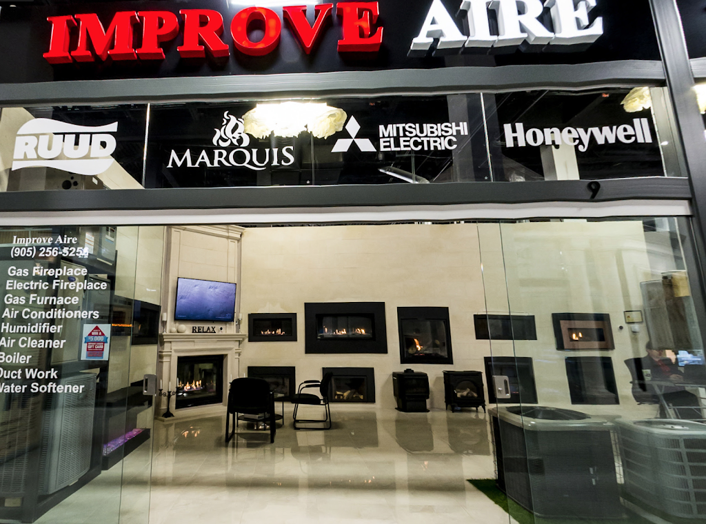 IMPROVE AIRE Fireplace, Furnace & Air Conditioner | 7250 Keele St #10, Concord, ON L4K 1Z8, Canada | Phone: (905) 256-5256