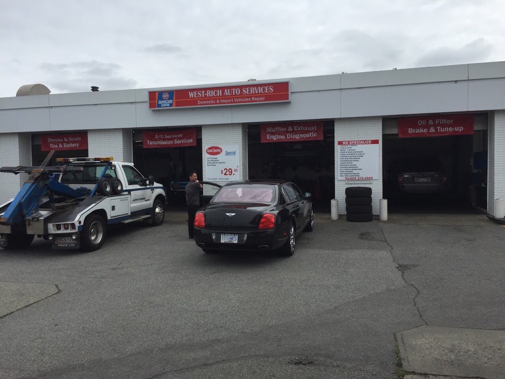 WEST-RICH AUTO SERVICES | 4011 Francis Rd, Richmond, BC V7C 1J8, Canada | Phone: (604) 274-8988