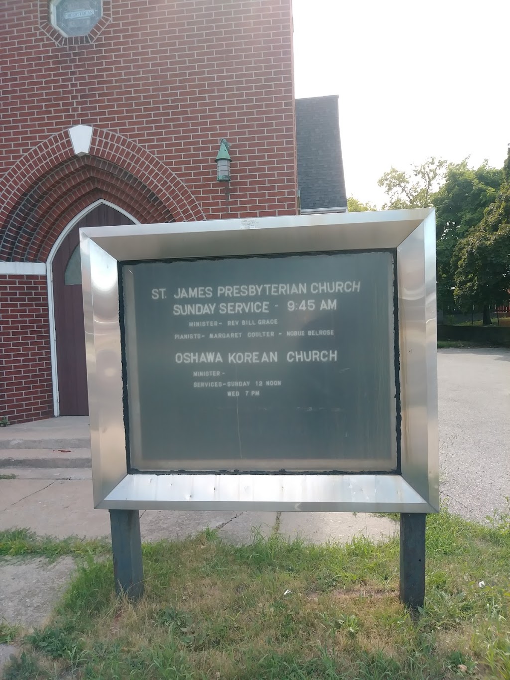 St. James Presbyterian Church | 486 Simcoe St S, Oshawa, ON L1H 4J8, Canada | Phone: (905) 725-3161