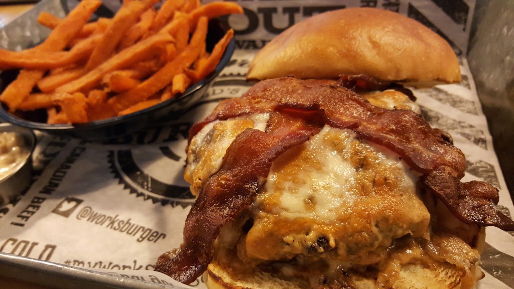 The WORKS Gourmet Burger Bistro | 3500 Fallowfield Rd, Nepean, ON K2J 4A7, Canada | Phone: (613) 823-1234