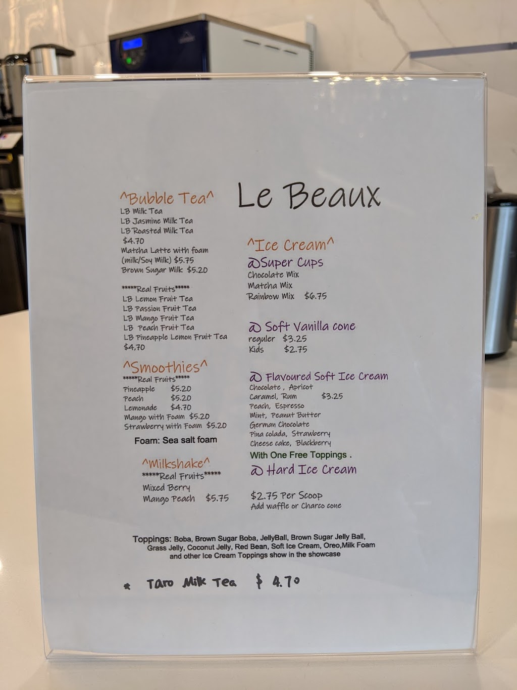 Le Beaux Tea | 350 North Town Road, Winnipeg, MB R3Y 1N3, Canada | Phone: (204) 261-7799