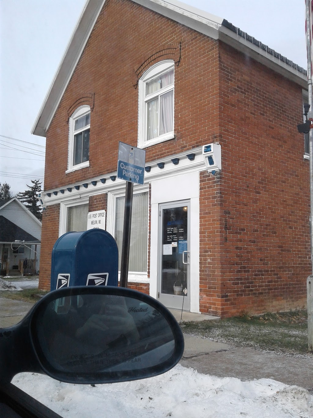 United States Postal Service | 1296 Main St, Melvin, MI 48454, USA | Phone: (800) 275-8777